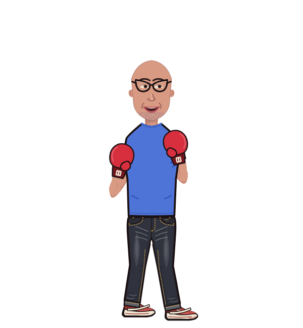 geet, red corner portrait. Landed 36 of 44 punches. Shirt: T-shirt; Hands: Classic.