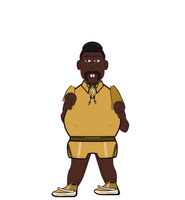 lil reco, blue corner portrait. Landed 32 of 45 punches. Shirt: Polo.