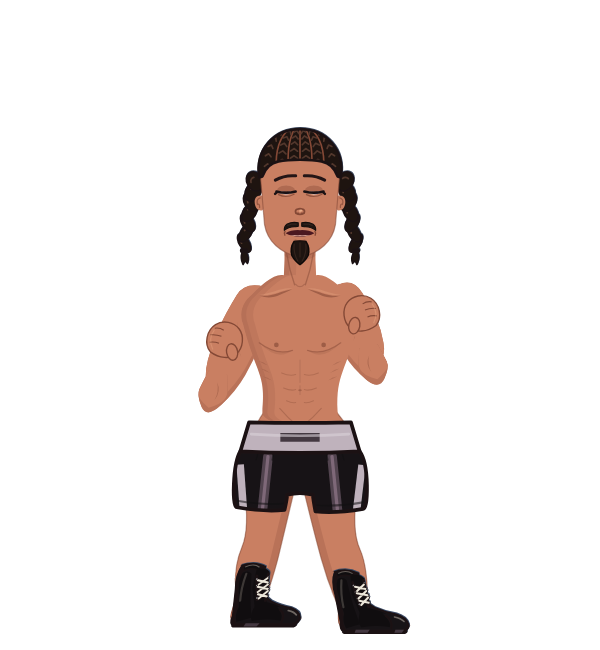 Gervonta Davis, red corner portrait. Landed 72 of 87 punches.