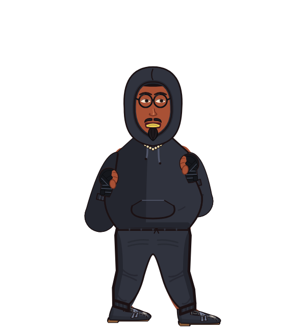 DakPrescott isRetarded, red corner portrait. Landed 22 of 38 punches. Shirt: Hoodie; Hands: Wrapped.