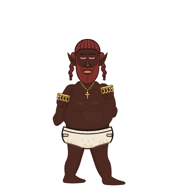 FancyDoorknob, red corner portrait. Landed 33 of 56 punches. Hands: Brass.