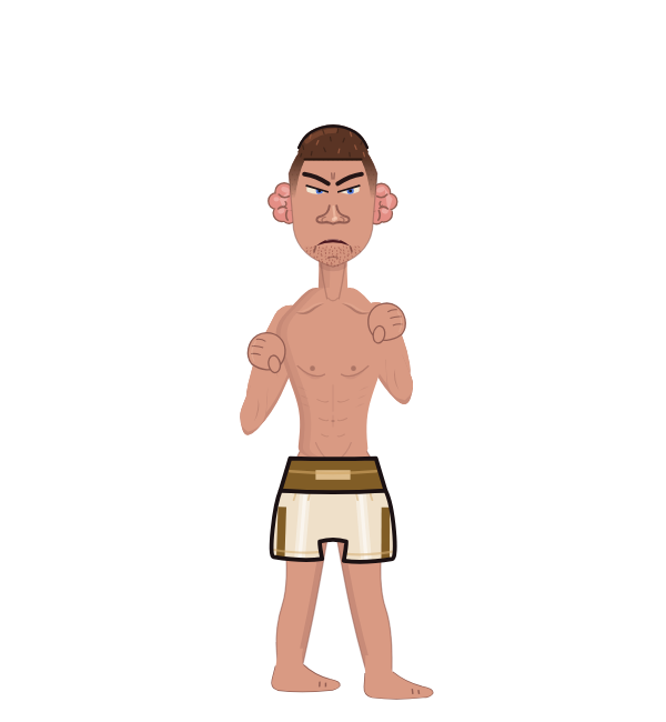 Webmaster, red corner portrait. Landed 0 of 0 punches.