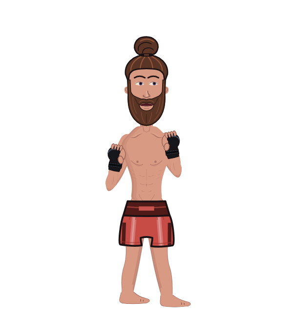 Jiri Prochazka, red corner portrait. Landed 49 of 67 punches. Hands: MMA gloves.