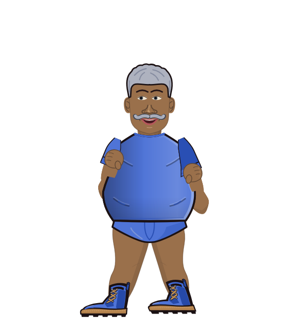 thanuja, blue corner portrait. Landed 10 of 15 punches. Shirt: T-shirt.