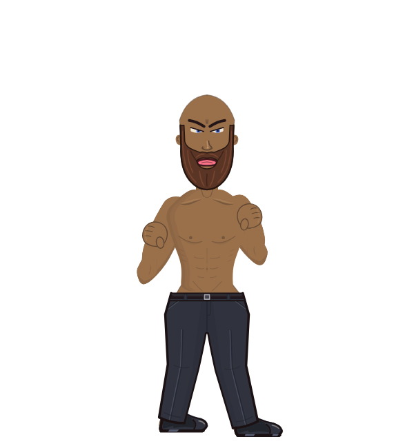 SpicyBlender, red corner portrait. Landed 74 of 85 punches.