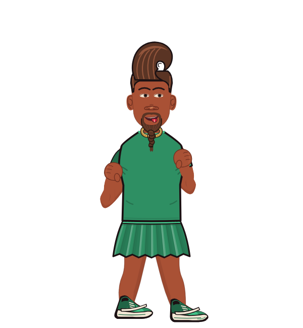 TurboUmbrella, red corner portrait. Landed 0 of 0 punches. Shirt: T-shirt.