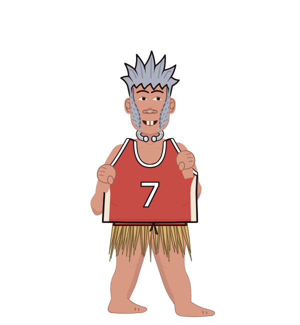NimbleKettle, red corner portrait. Landed 72 of 119 punches. Shirt: Jersey.
