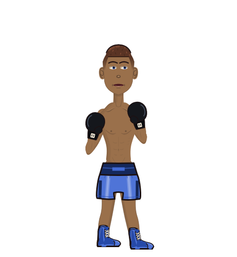 Guest Boxer, level 8 boxer. Record: 1 wins, 0 losses, 0 draws. Hands: Classic.