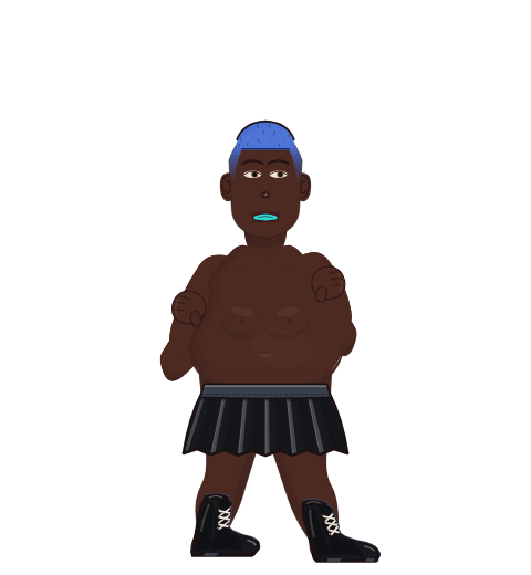 BumblingGherkin, level 15 boxer. Record: 21 wins, 8 losses, 0 draws.