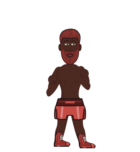 ironclad, level 22 boxer. Record: 2 wins, 1 losses, 0 draws.