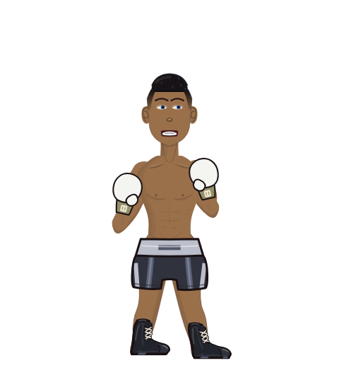 Guest Boxer, level 1 boxer. Record: 0 wins, 0 losses, 0 draws. Hands: Classic.