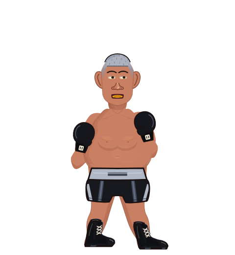 Osugeam, level 1 boxer. Record: 0 wins, 0 losses, 0 draws. Hands: Classic.