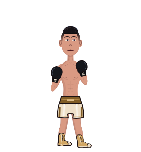 Formal, level 1 boxer. Record: 1 wins, 0 losses, 0 draws. Hands: Classic.