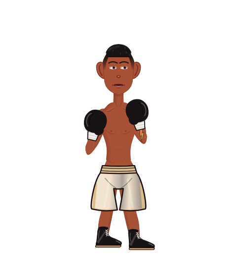 Aceon zChenko, level 51 boxer. Record: 63 wins, 0 losses, 0 draws. Hands: Sparring gloves.