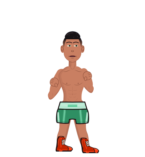 Yoadrian, level 20 boxer. Record: 49 wins, 11 losses, 0 draws.