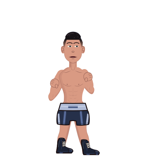 Limited, level 3 boxer. Record: 1 wins, 2 losses, 0 draws.