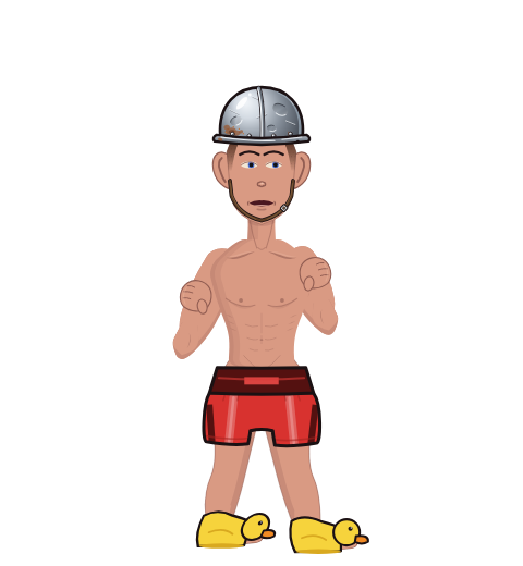 tacobelldude, level 37 boxer. Record: 22 wins, 17 losses, 0 draws. Hat: Iron dome.