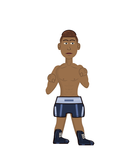 Jake Mysterio, level 3 boxer. Record: 0 wins, 2 losses, 0 draws.