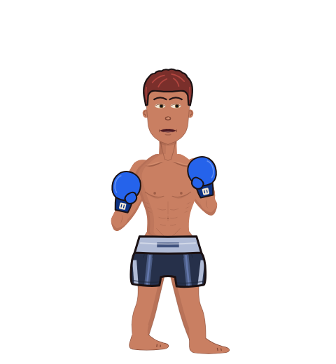 jayjay, level 12 boxer. Record: 8 wins, 7 losses, 0 draws. Hands: Classic.