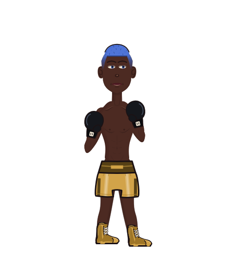 Guest Boxer, level 3 boxer. Record: 0 wins, 1 losses, 0 draws. Hands: Classic.