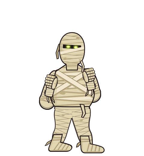 FancyDoorknob, level 37 boxer. Record: 35 wins, 6 losses, 1 draws. Hat: Mummy wrap; Shirt: Mummy bandages; Hands: Mummy hands.