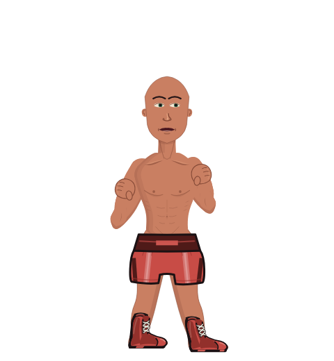 Muhhamed tyson, level 1 boxer. Record: 0 wins, 0 losses, 0 draws.