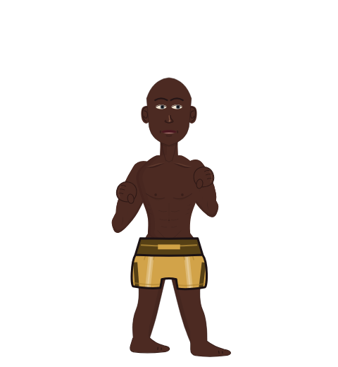 wapowman, level 1 boxer. Record: 2 wins, 0 losses, 0 draws.