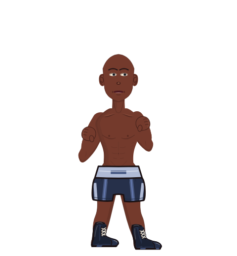 Drew boxer, level 8 boxer. Record: 0 wins, 3 losses, 0 draws.