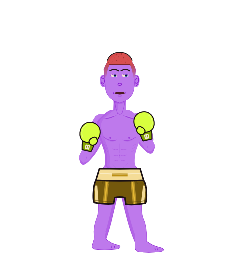 Hornet, level 25 boxer. Record: 17 wins, 6 losses, 0 draws. Hands: Classic.