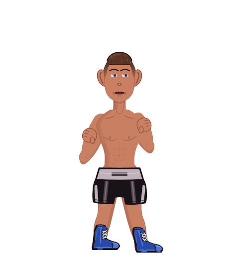 desmond, level 41 boxer. Record: 54 wins, 26 losses, 0 draws.