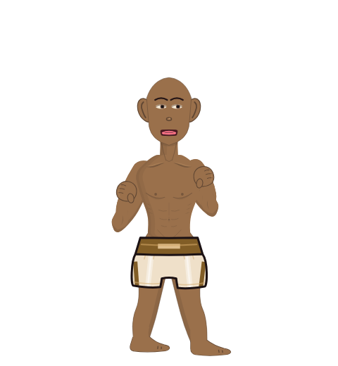 AlexPereira, level 9 boxer. Record: 1 wins, 3 losses, 0 draws.