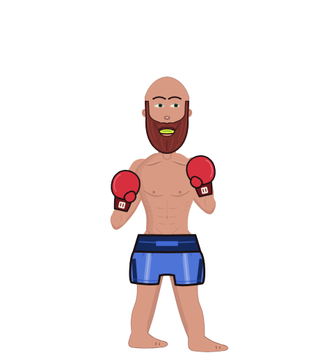Islam, level 1 boxer. Record: 0 wins, 0 losses, 0 draws. Hands: Classic.