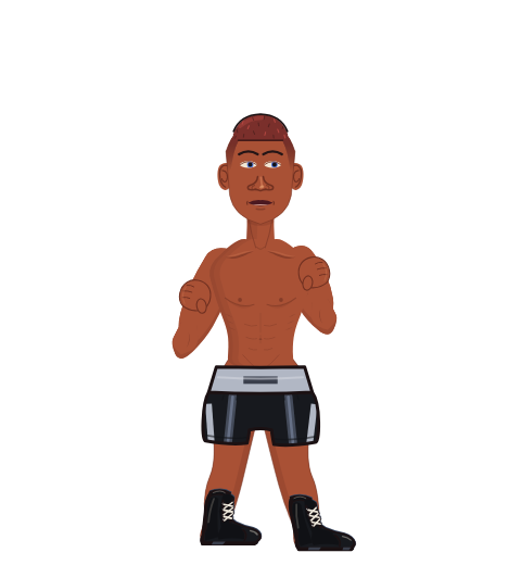 Semaj, level 33 boxer. Record: 14 wins, 5 losses, 0 draws.