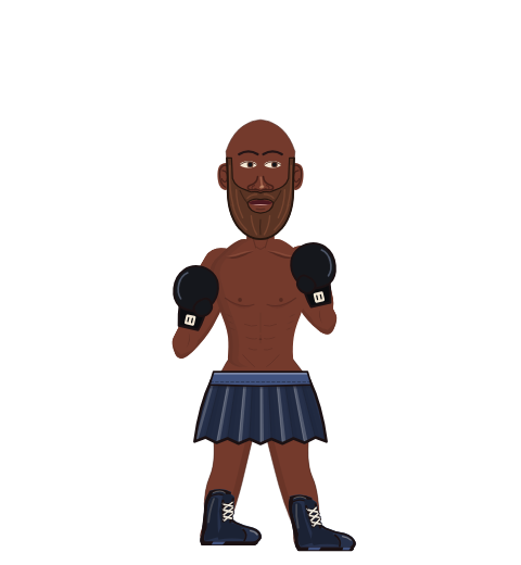 BloodSLipNSlide, level 1 boxer. Record: 1 wins, 1 losses, 0 draws. Hands: Classic.