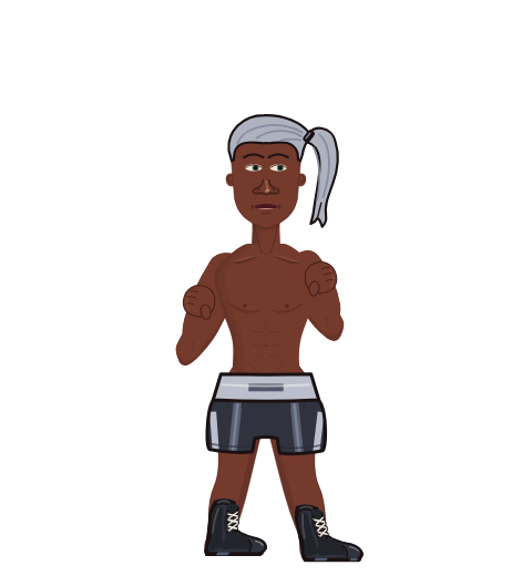 John Cena, level 1 boxer. Record: 2 wins, 0 losses, 0 draws.