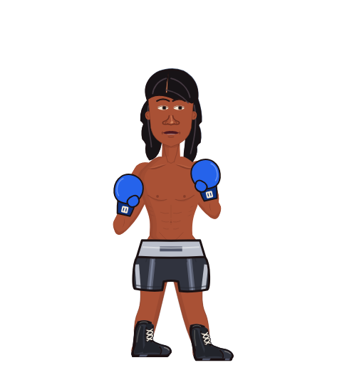 SureIGuess, level 15 boxer. Record: 9 wins, 0 losses, 0 draws. Hands: Classic.