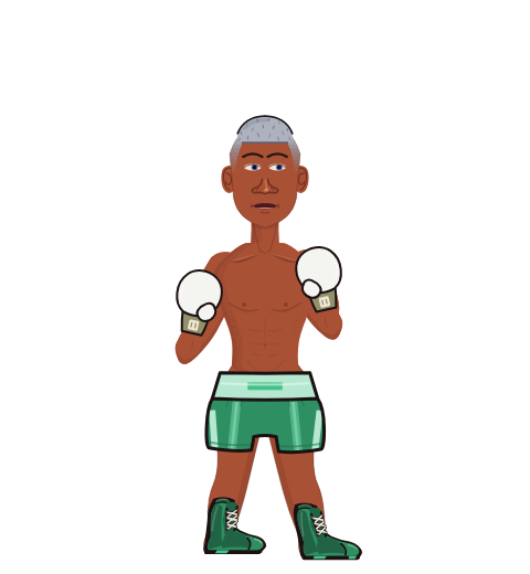 tame Boxer, level 1 boxer. Record: 0 wins, 2 losses, 0 draws. Hands: Classic.