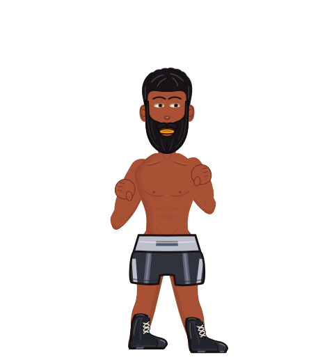 Jabbawokiss, level 3 boxer. Record: 4 wins, 3 losses, 0 draws.