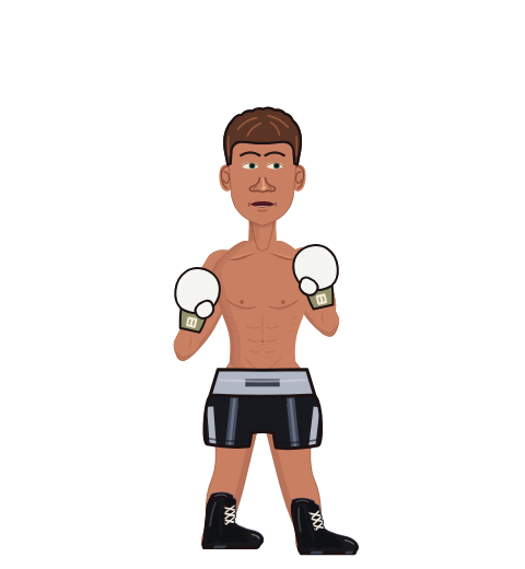 Bengoat, level 30 boxer. Record: 5 wins, 2 losses, 1 draws. Hands: Classic.