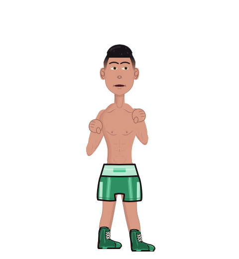 fyson tury, level 1 boxer. Record: 0 wins, 1 losses, 0 draws.