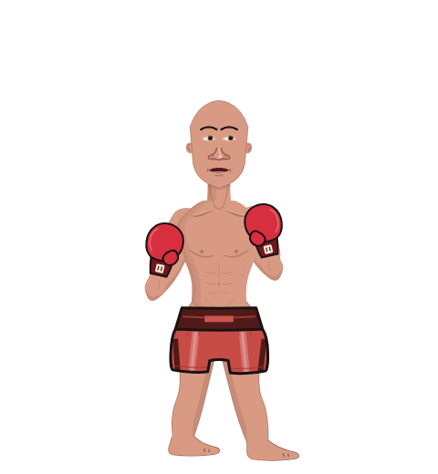 ZippyMayor, level 1 boxer. Record: 1 wins, 1 losses, 0 draws. Hands: Classic.