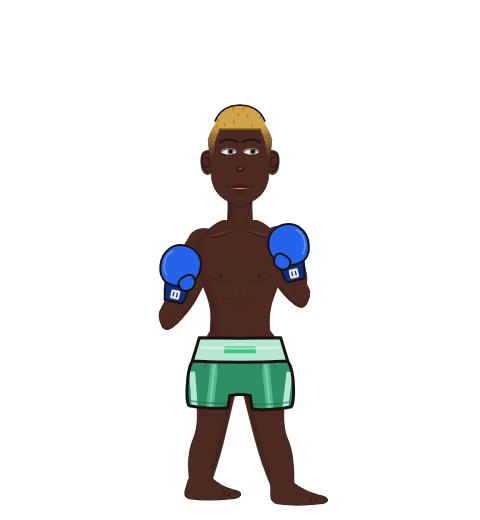 Ineedalearn, level 8 boxer. Record: 3 wins, 0 losses, 0 draws. Hands: Classic.