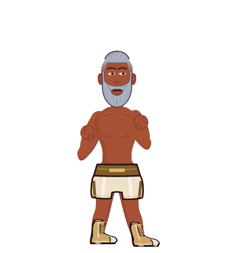 SillyChoas, level 23 boxer. Record: 103 wins, 9 losses, 0 draws.