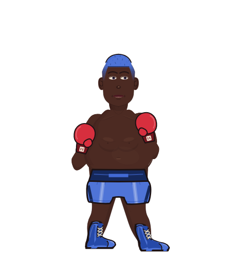 duckiebut, level 1 boxer. Record: 0 wins, 0 losses, 0 draws. Hands: Classic.