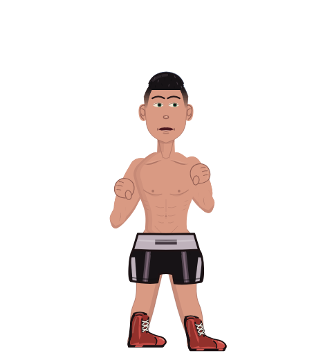 AKATHEDAWG, level 5 boxer. Record: 11 wins, 1 losses, 0 draws.