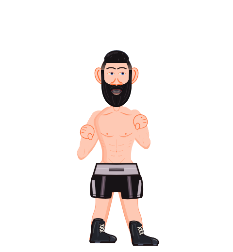 stein, level 16 boxer. Record: 22 wins, 3 losses, 0 draws.