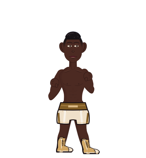 La Koom, level 1 boxer. Record: 1 wins, 0 losses, 0 draws.
