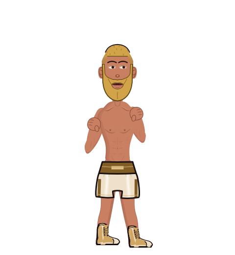 Loony Lenny, level 42 boxer. Record: 14 wins, 15 losses, 0 draws.