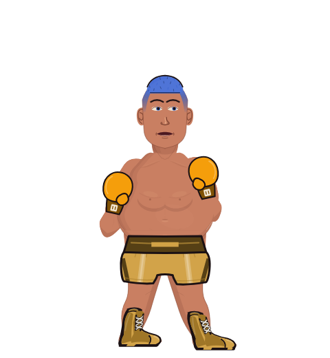 Bear, level 3 boxer. Record: 5 wins, 0 losses, 0 draws. Hands: Classic.