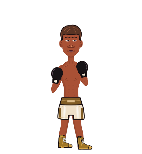 Nick Diaz, level 21 boxer. Record: 32 wins, 5 losses, 0 draws. Hands: Classic.